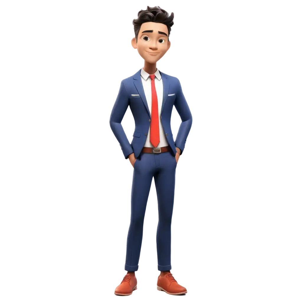 Indonesian-Male-Cartoon-Character-in-Navy-Suit-PNG-Smart-Athletic-and-Friendly