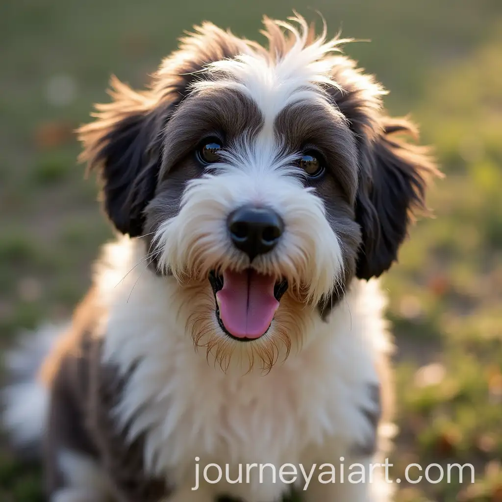 Adorable-Dog-in-a-Lush-Green-Park