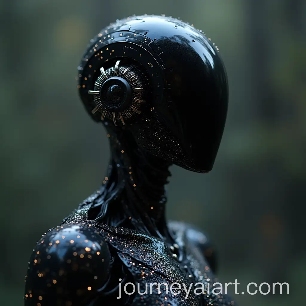 Black-Humanoid-Mechanical-Being-with-Glimmering-Silver-Scales-Phasing-Out-of-Reality