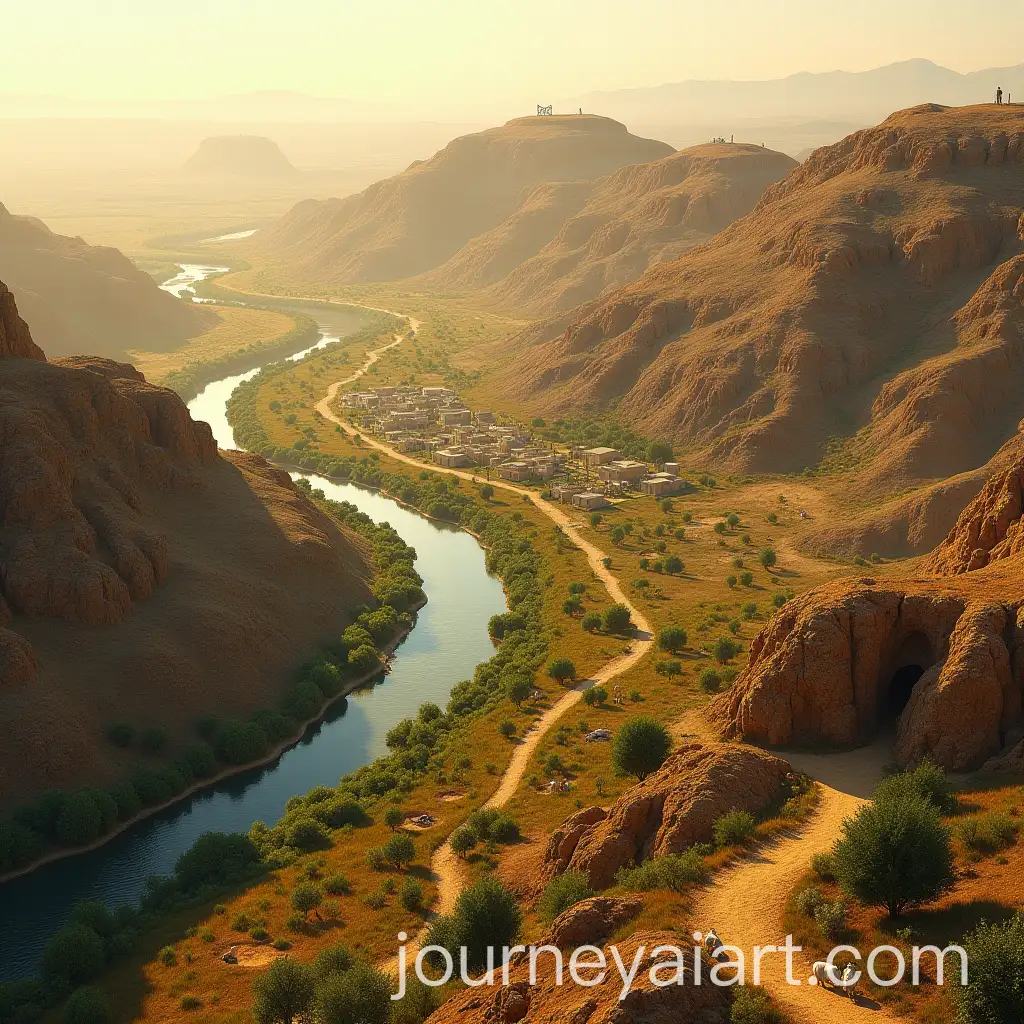 BirdsEye-View-of-Ancient-Israel-Landscape-Circa-1000-BCE