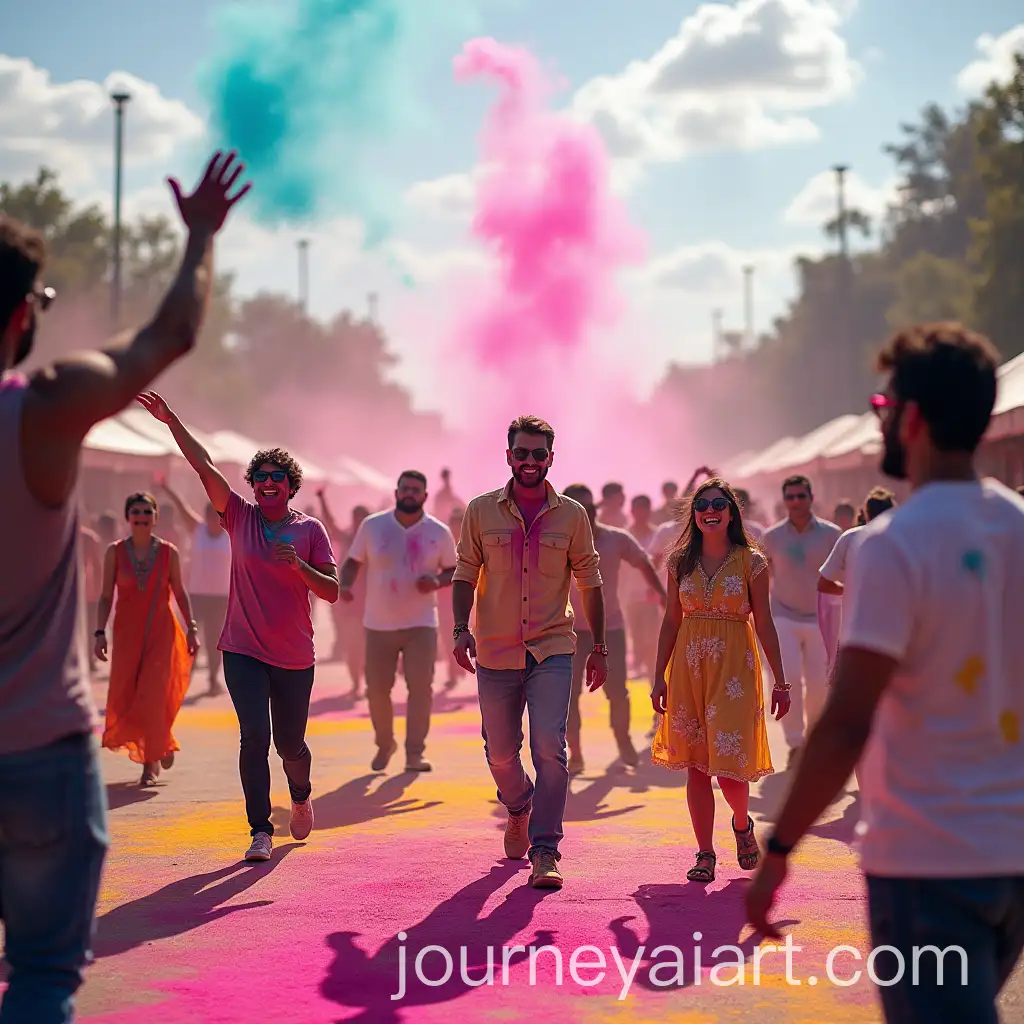 Vibrant-Holi-Celebration-with-Colorful-Powder-Smearing