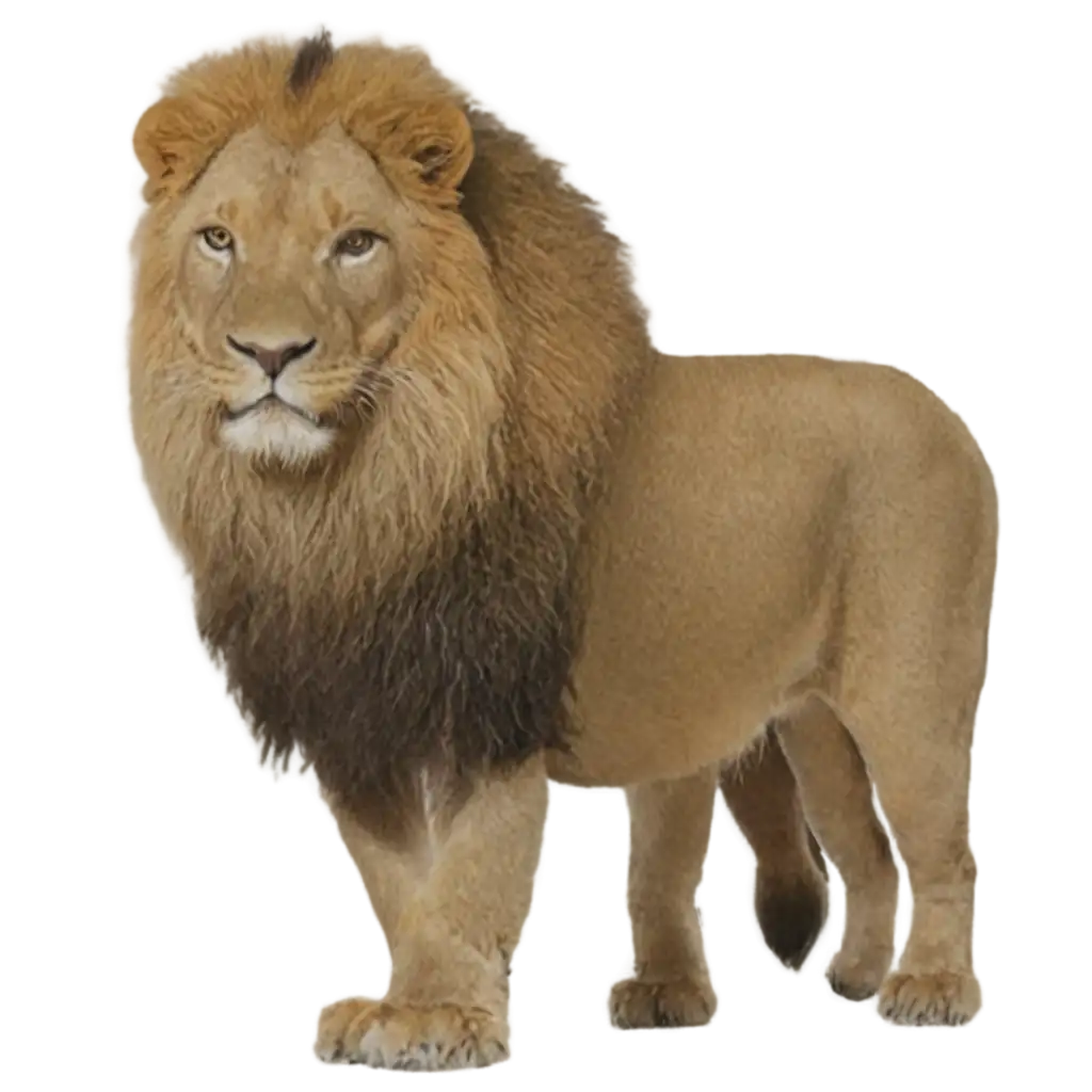 Majestic-Lion-PNG-Image-Roaring-Wildlife-Art-for-Creative-Projects