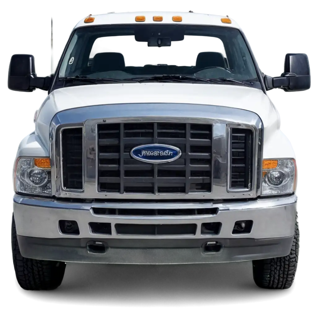 HighQuality-Front-of-White-Truck-PNG-Image-for-Versatile-Use