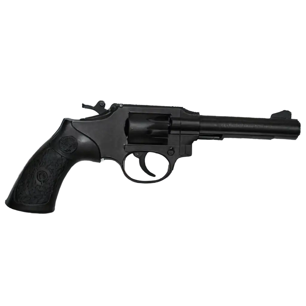 HighQuality-Gun-Black-PNG-Image-for-Diverse-Applications