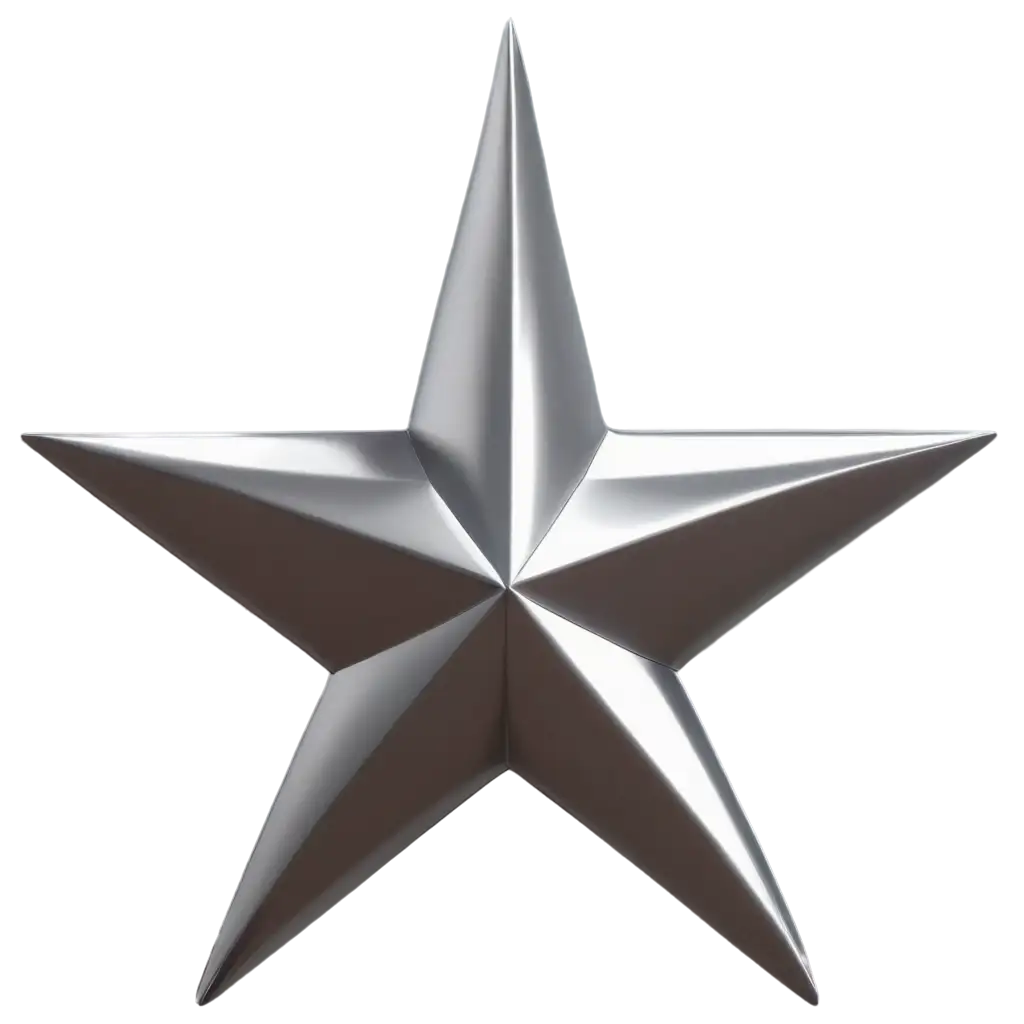 Metallic-3D-Star-PNG-HighQuality-Transparent-Image-for-Creative-Projects