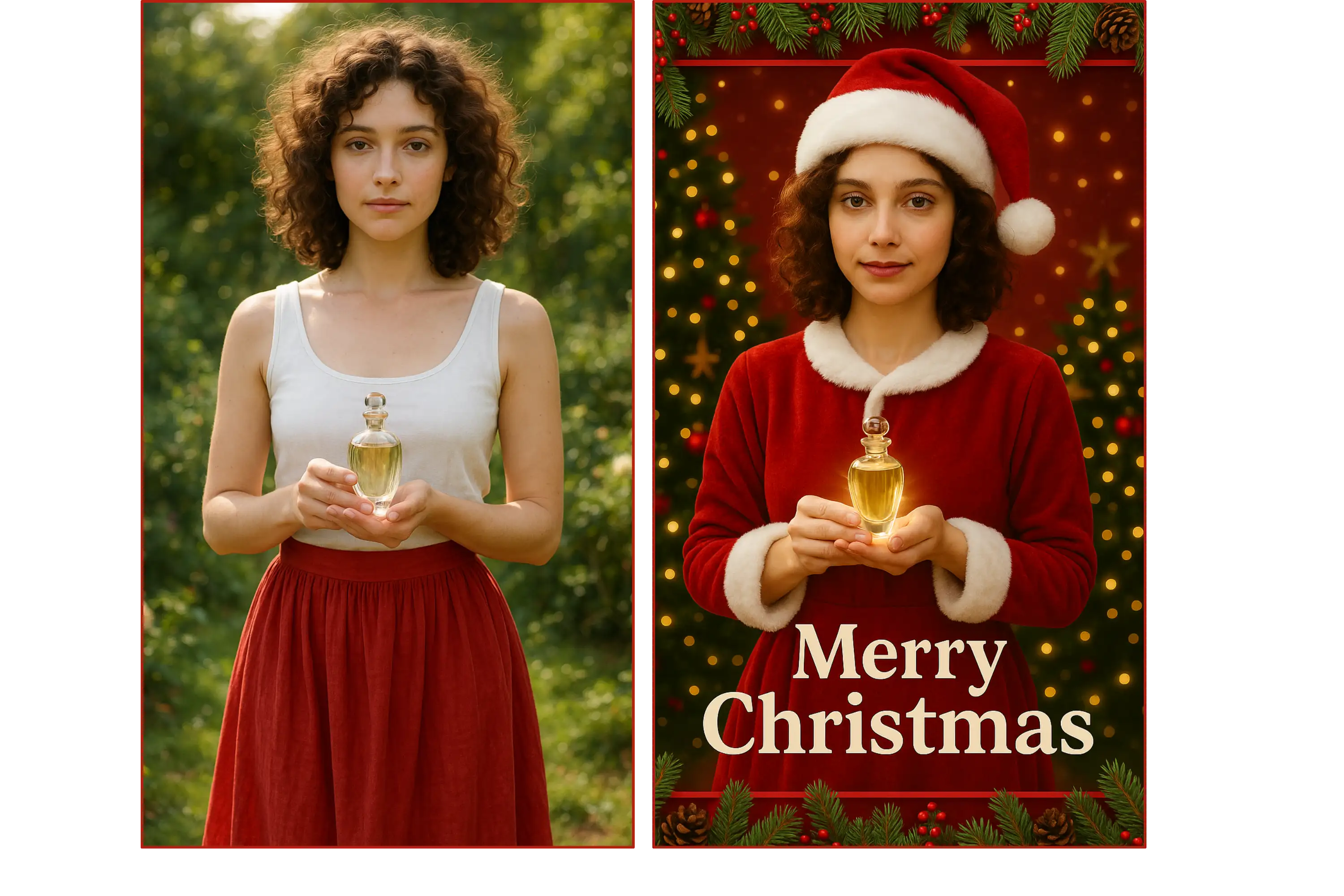 Product poster for christmas
