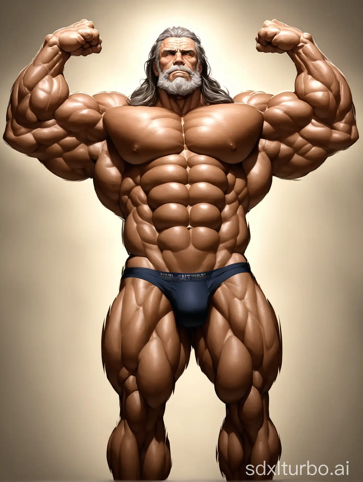 Imposing-Elderly-Giant-Flexing-Muscles-in-Underwear