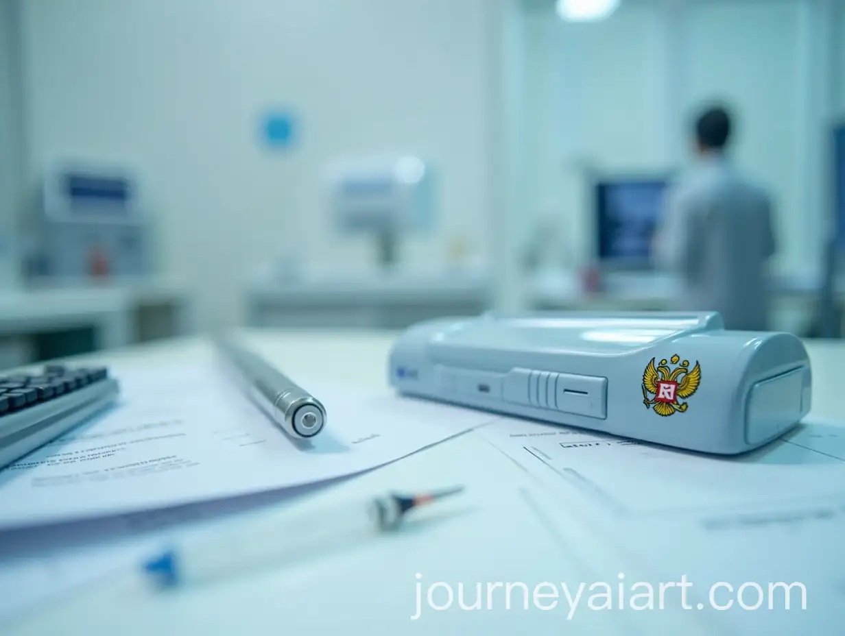 Medical-Device-Registration-in-Russia-with-Government-Symbols-and-Equipment