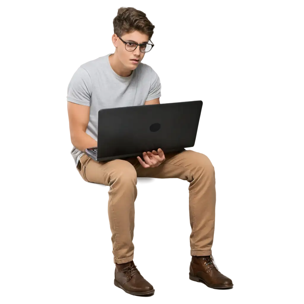 Student-Holding-Laptop-in-Confusion-PNG-Image-Depicting-a-Challenging-Task