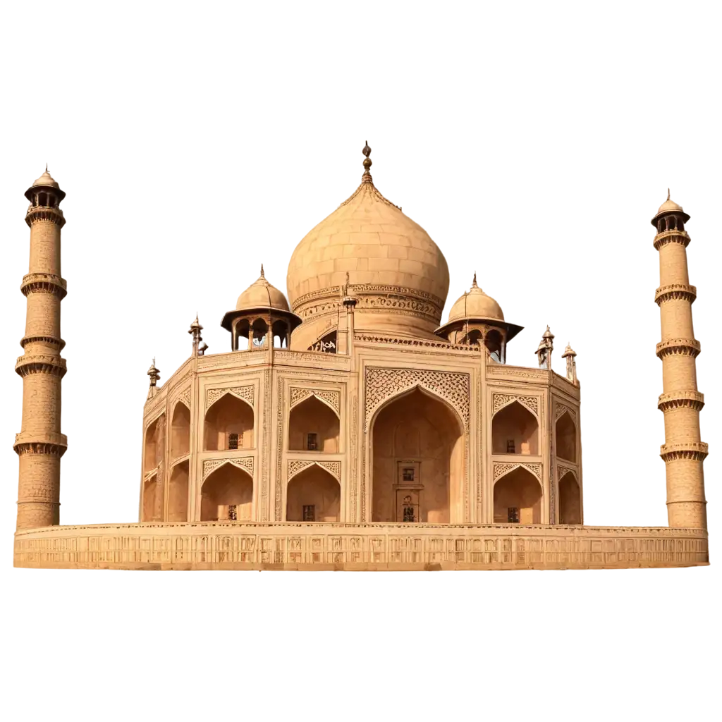 Explore-the-Majesty-of-Taj-Mahal-in-Stunning-PNG-Clarity