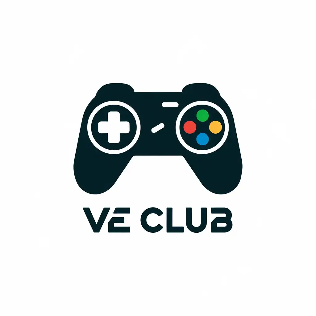 LOGO-Design-for-VE-Club-Gamethemed-Vector-Logo-with-Modern-Appeal