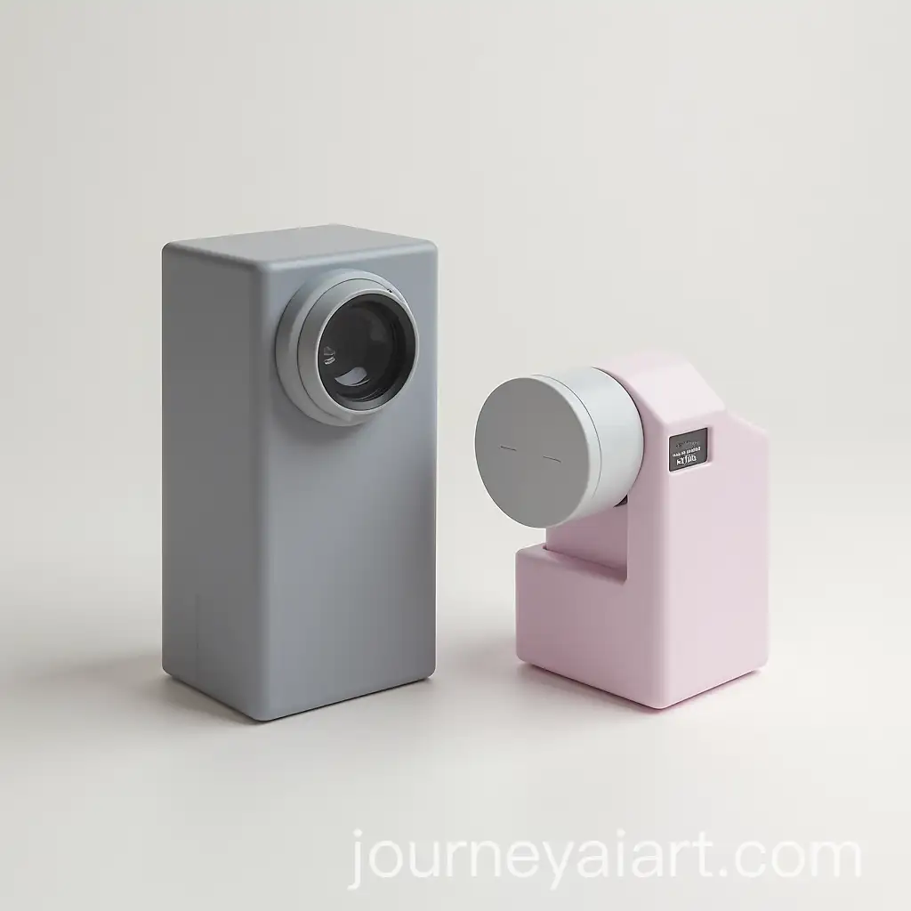 Minimalist-Disposable-Camera-and-Text-Receiver-in-Box-Shape