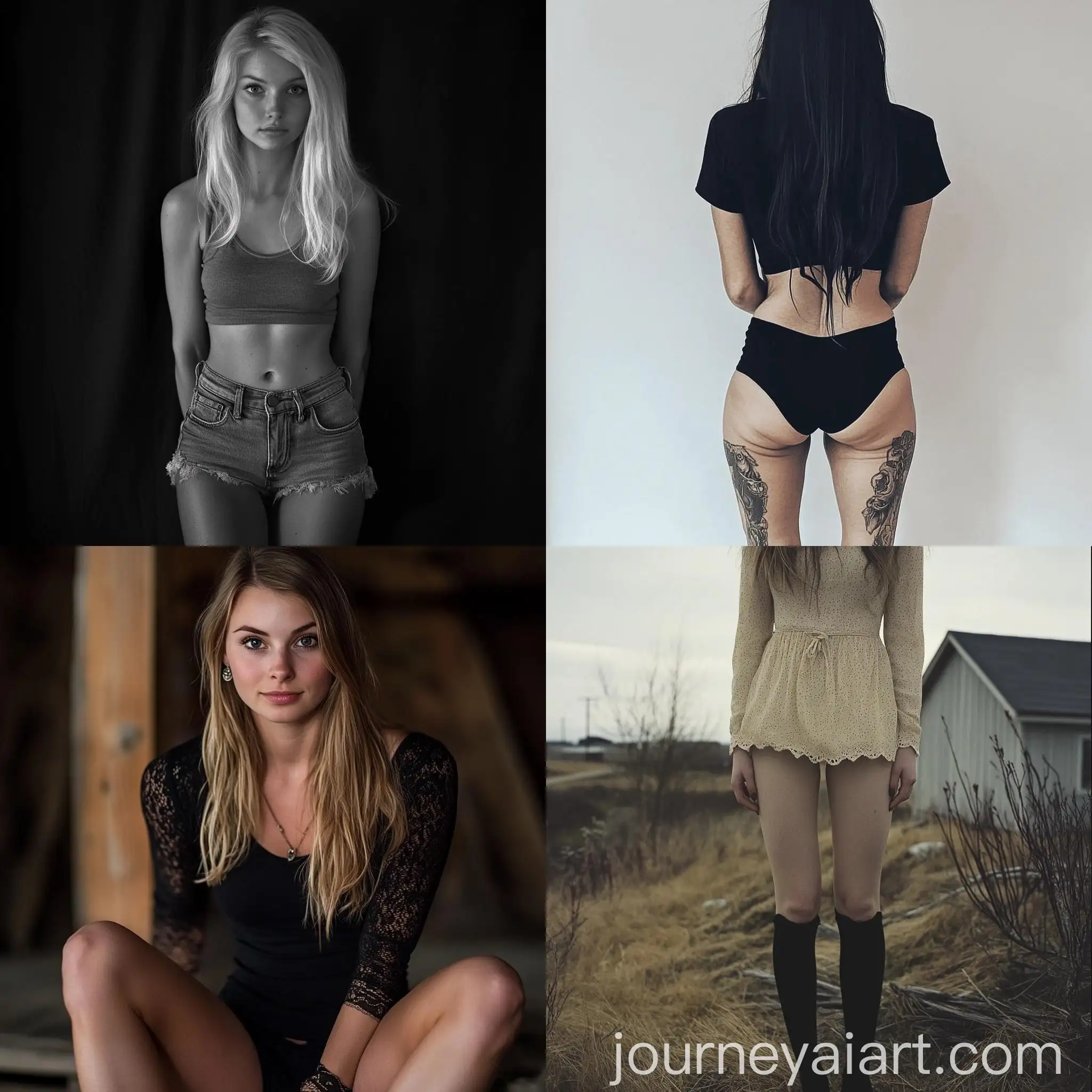 Swedish-Woman-with-Thigh-Gap-in-Contemporary-Style-Portrait