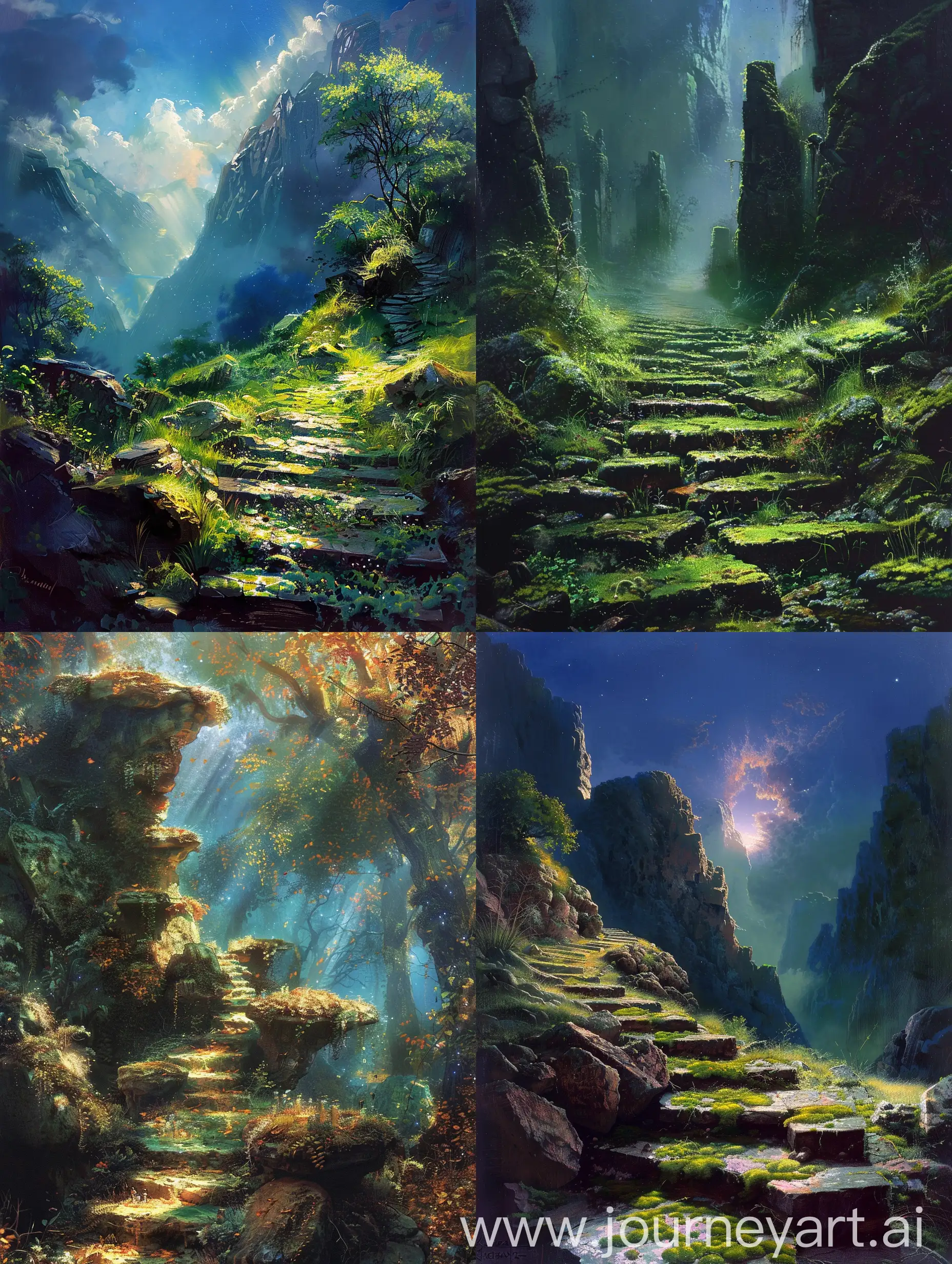 Path-to-the-Stars-Majestic-Nature-of-Pandora-with-Stones-and-Algae