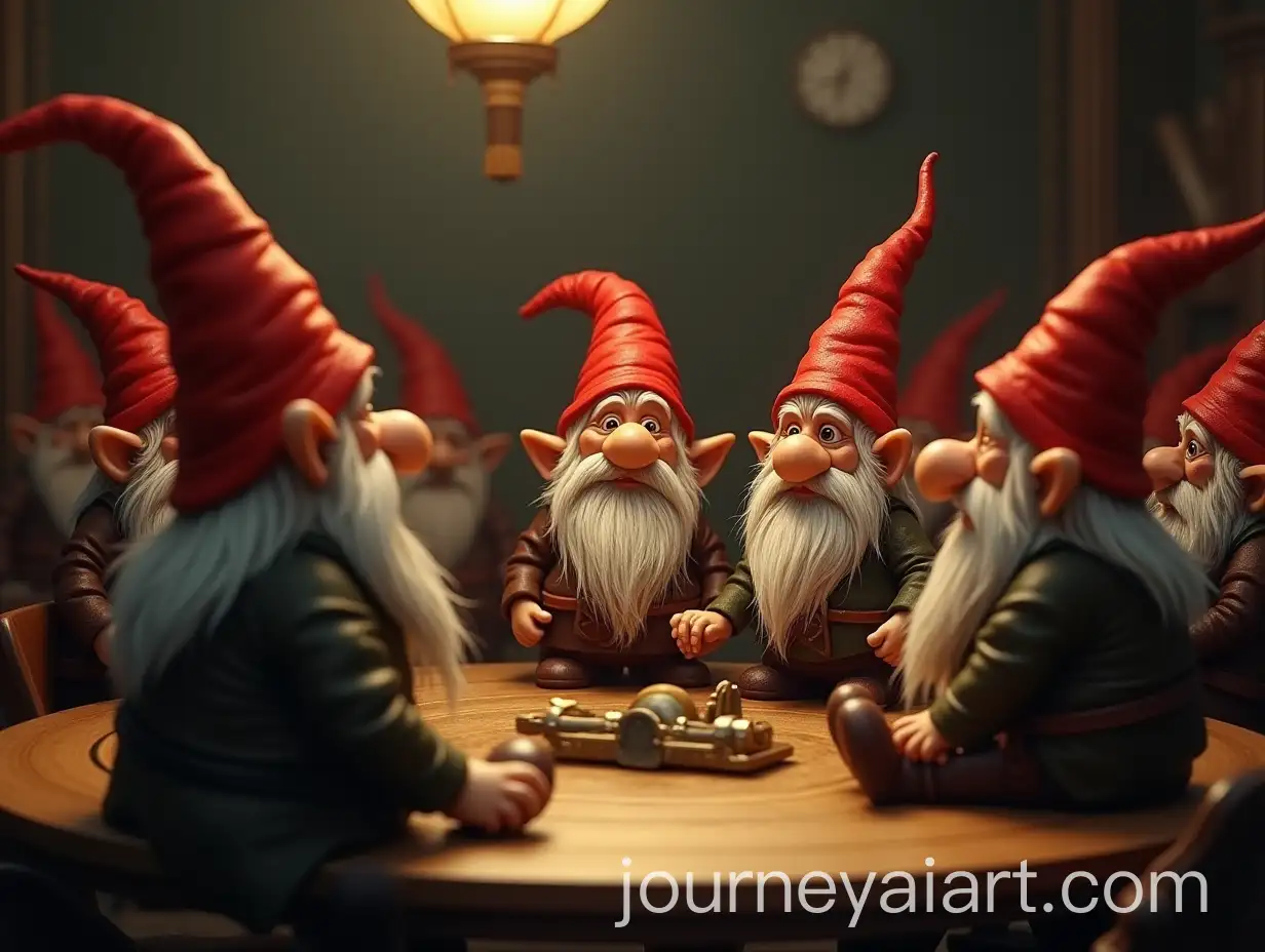 Gnomes-as-Businessmen-at-a-Corporate-Forum