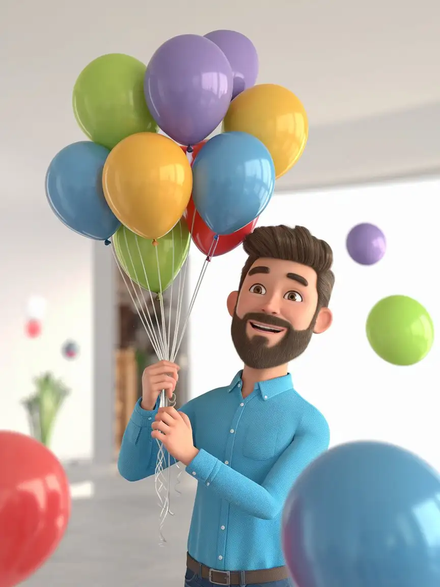 Happy-Man-Holding-Balloons-in-3D-Animation