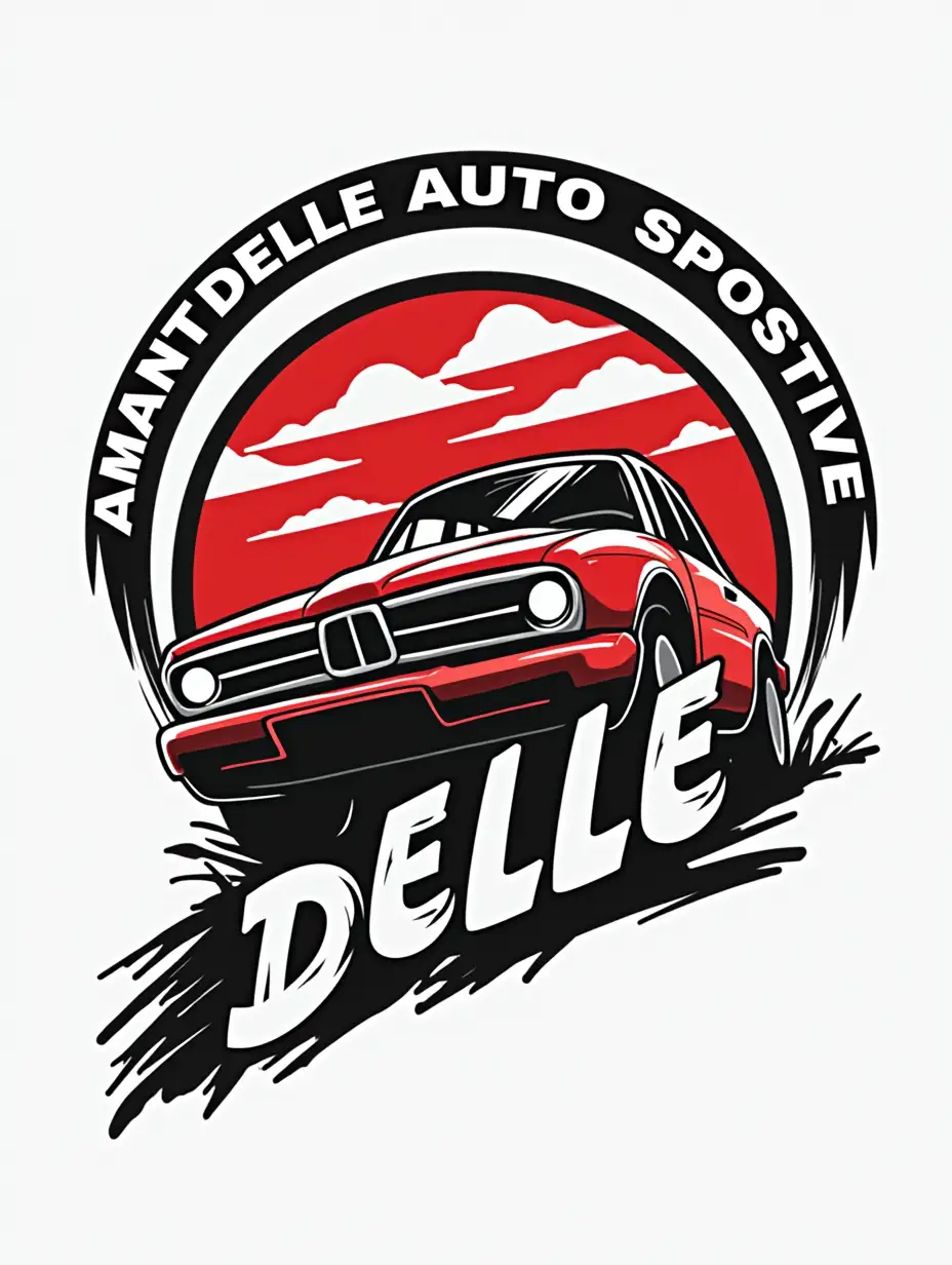 amanti delle auto sportive logo for profile