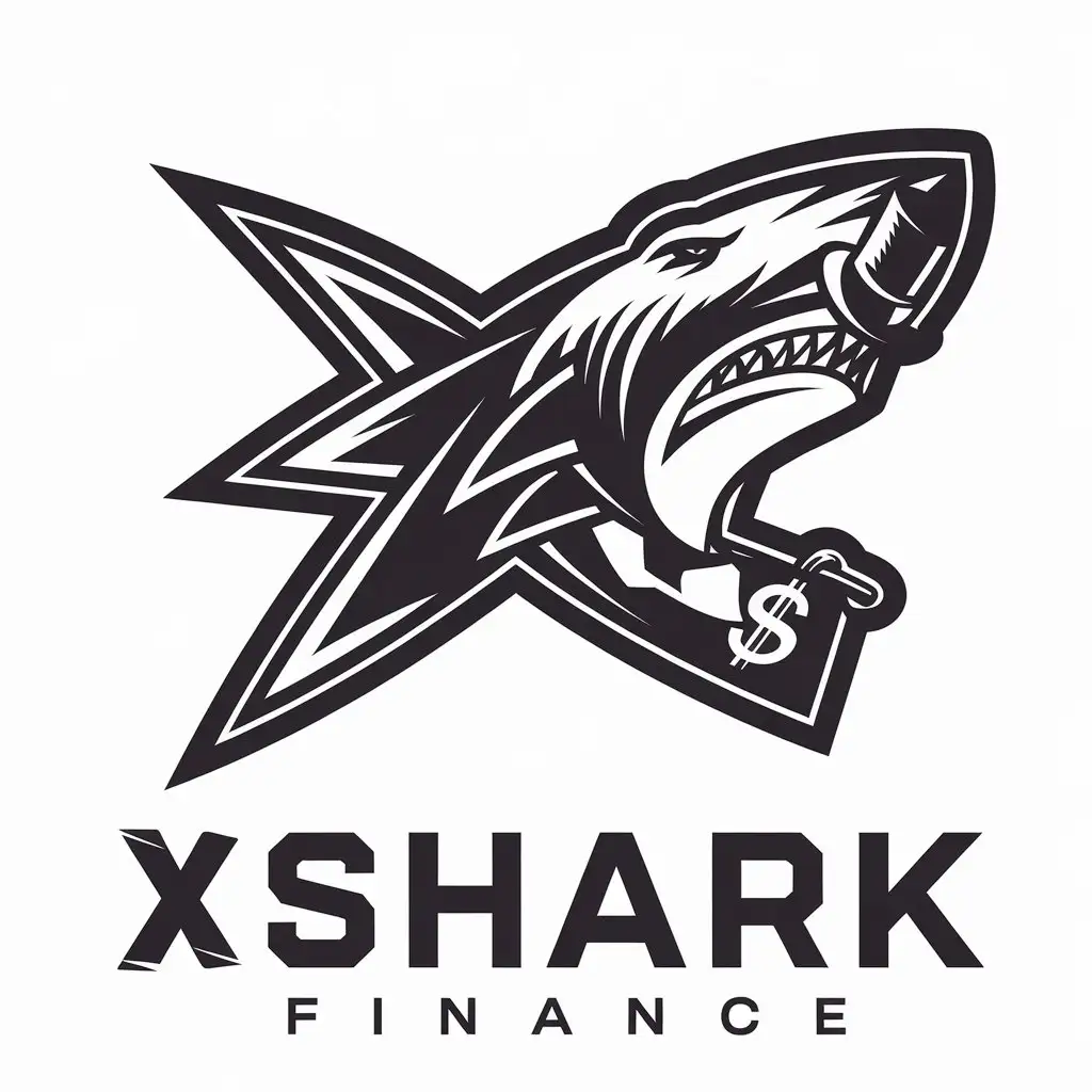 LOGO Design for Shark Finance Sleek Shark Symbol with Modern Professional Appeal