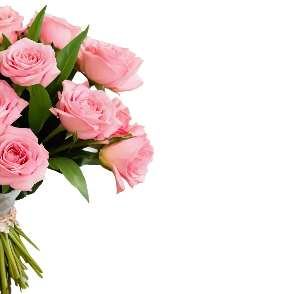 Beautiful-Pink-Lush-Flowers-in-a-Large-Bouquet-Without-Stems-PNG-Image-for-HighQuality-Visuals