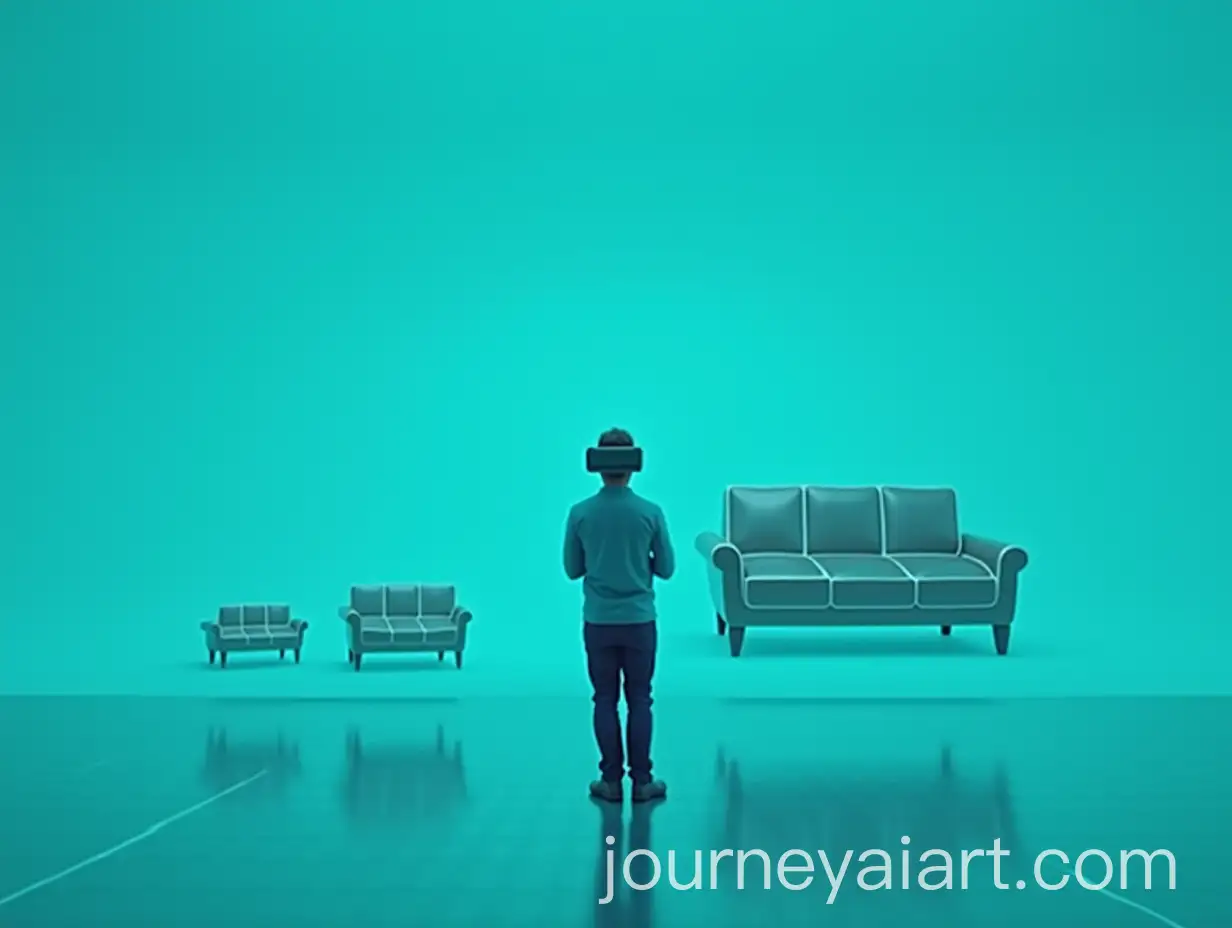 Man-Designing-Furniture-in-Virtual-Reality-with-Hologram-Sofa-in-Futuristic-Setting