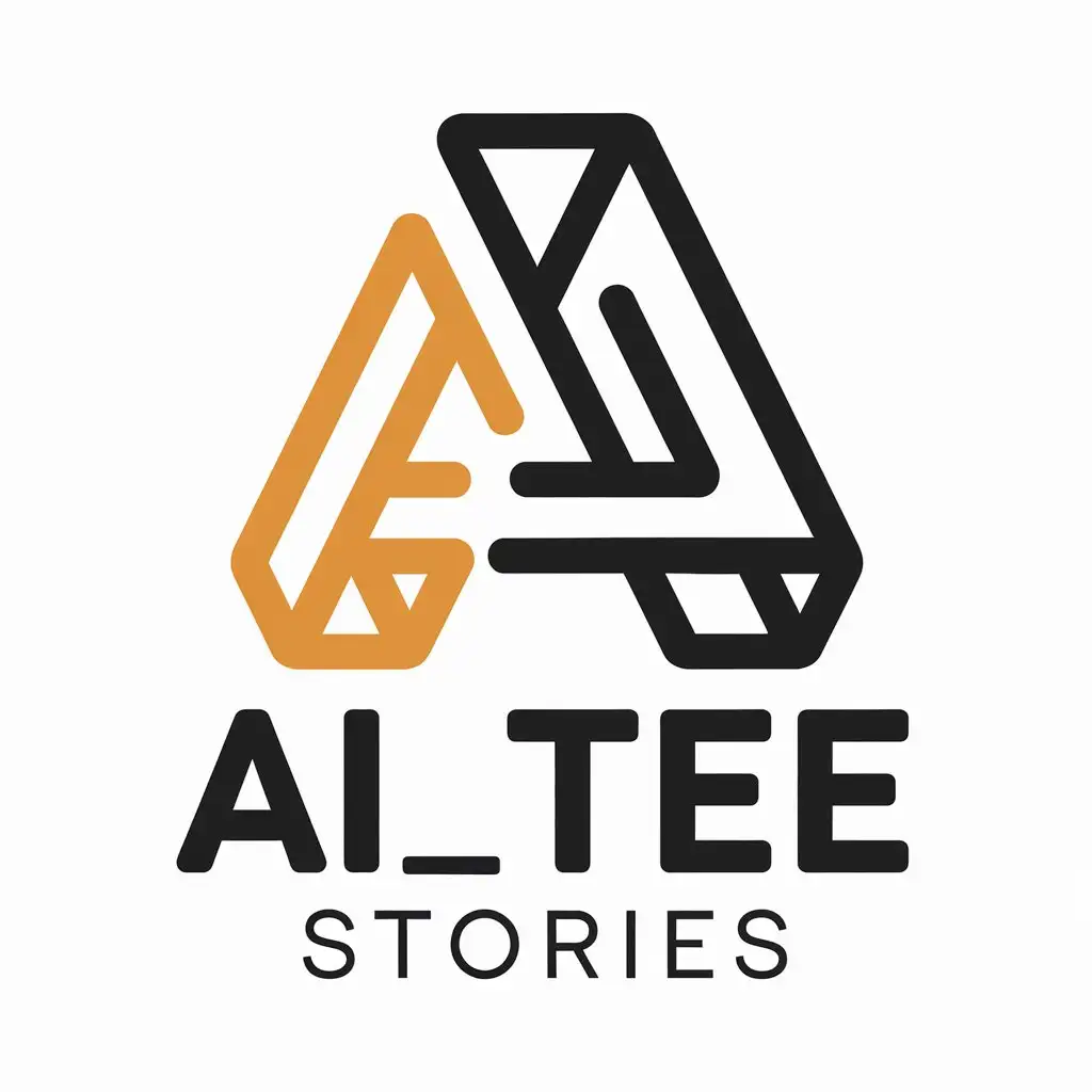 LOGO Design for Aitee Stories Vector A Symbol with Clear Background