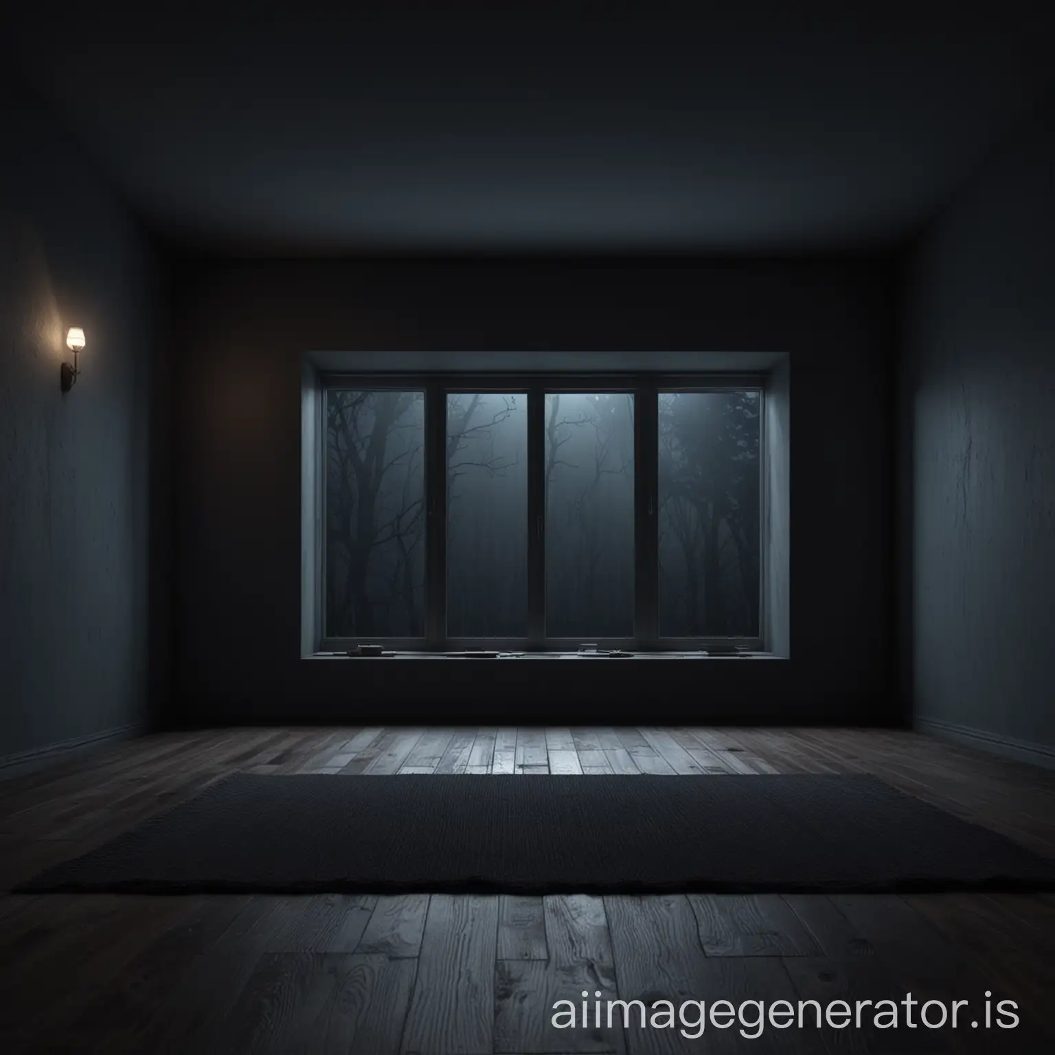 Spacious-Nighttime-Room-with-Rectangular-Window-in-Realistic-8K