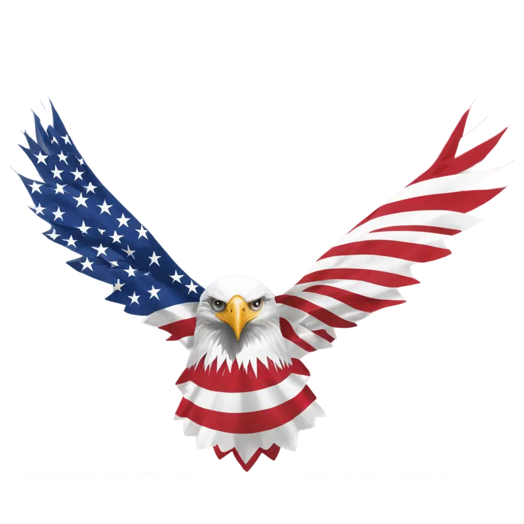 Eagle-Logo-Inside-American-Flag-PNG-A-Symbol-of-Patriotic-Power-and-Freedom