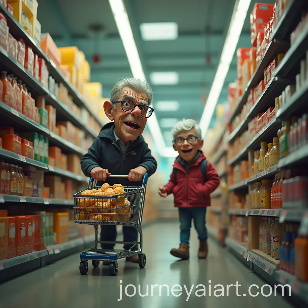Surreal-Humorous-Chaos-in-a-Brightly-Lit-Supermarket