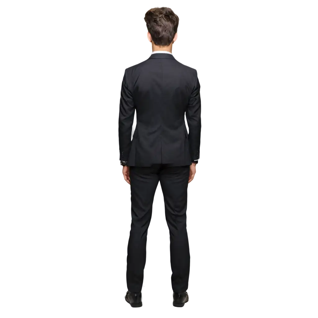 HighQuality-PNG-Image-of-a-Man-in-a-Black-Suit-Back-View-for-Professional-Use