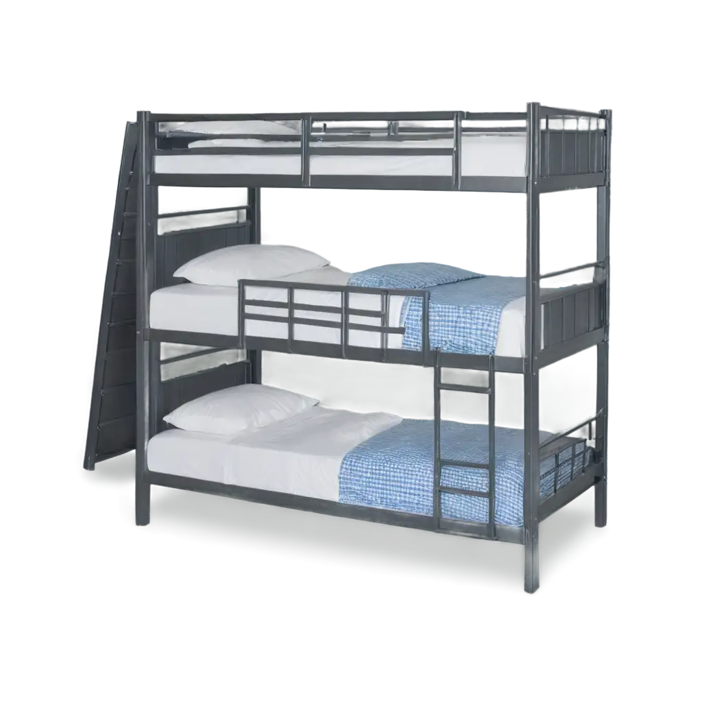 Bunk-Bed-PNG-Image-HighQuality-Digital-Asset-for-Versatile-Usage