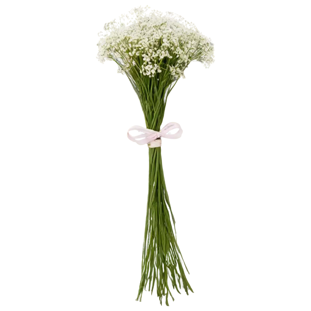 bouquet of gypsophila