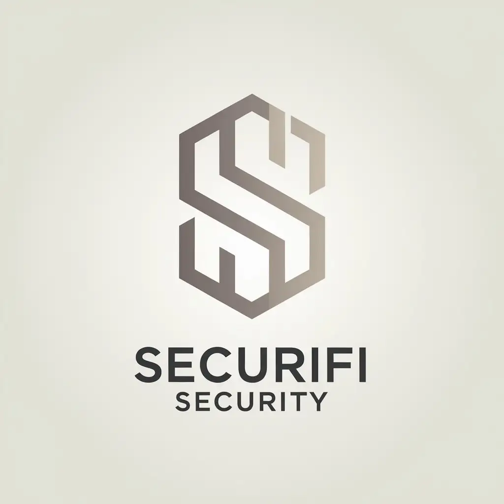 LOGO Design for Securifi Security Modern Style with Neutral Tones and Clear Background