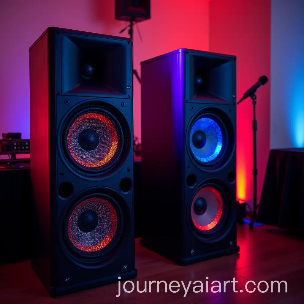 Custom-Sound-Speakers-with-Party-Perfect-Planners-Design
