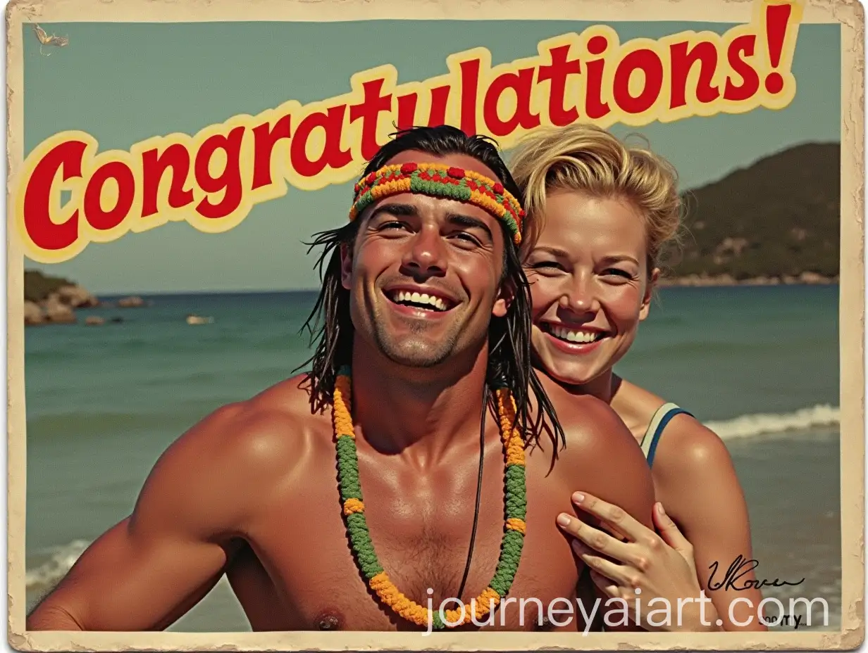 Funny-PostcardAI-Image-Prompt-Expansion-Congratulating-Adult-Tribesman-with-Humor-and-Traditional-Elements
