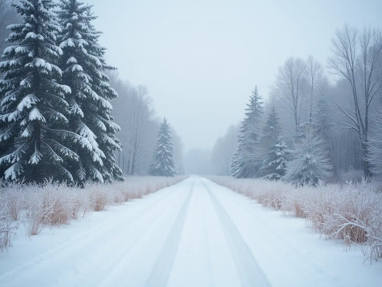 Enchanted-Winter-Forest-at-Twilight