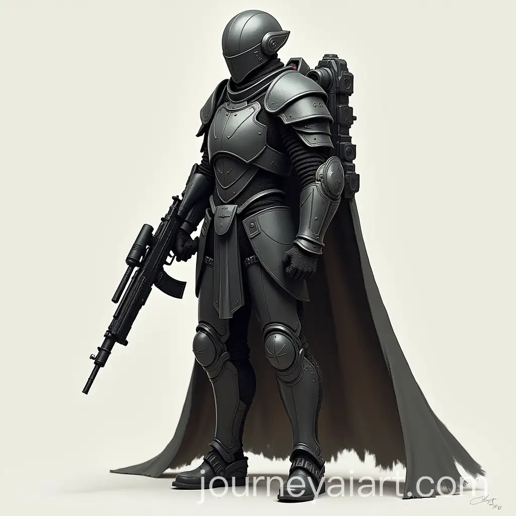 Futuristic-Knight-Soldier-in-Gothic-TeslaInspired-Armor-with-Rifle-and-Backpack