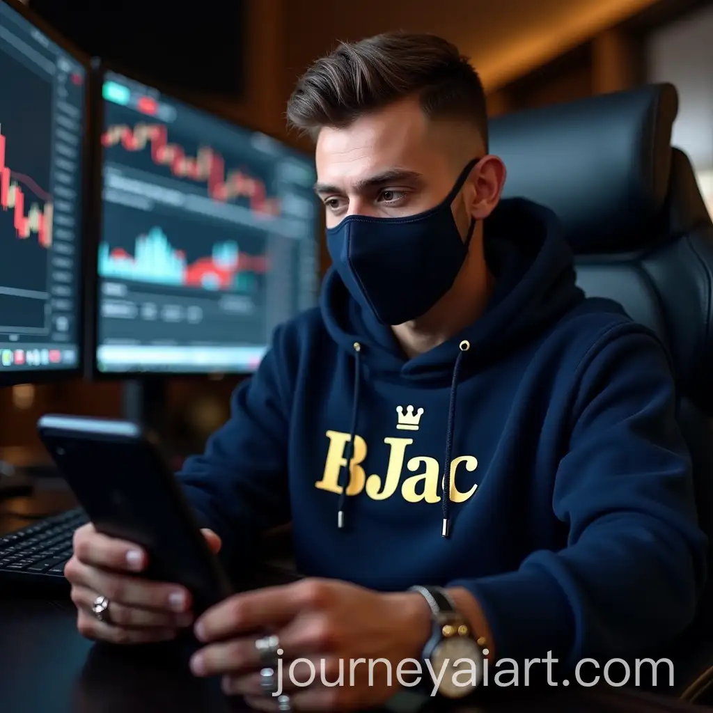 Man-in-Hoodie-Surrounded-by-Luxury-with-Forex-Charts-and-Sports-Cars