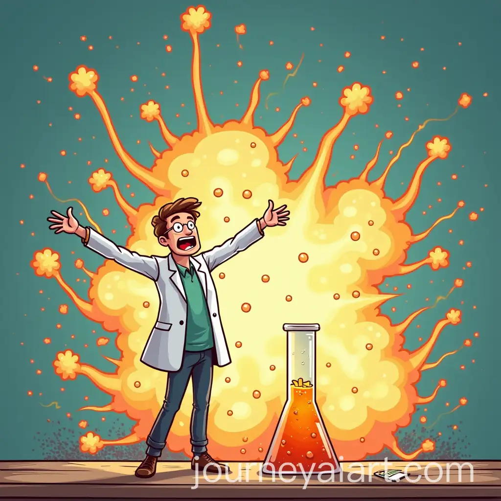 Chemistry-Teacher-Cartoon-Explodes-with-Reaction