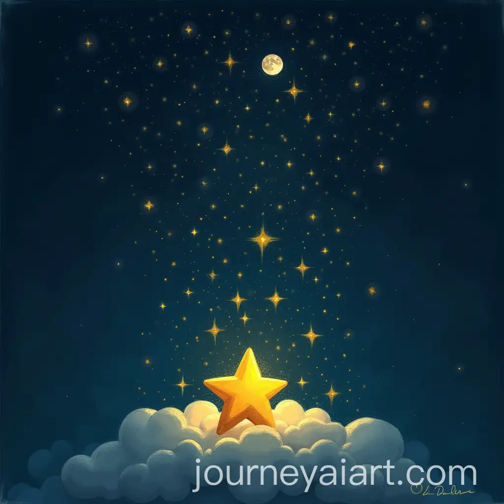 The-Little-Star-Overcoming-Fear-of-the-Dark-in-the-Night-Sky