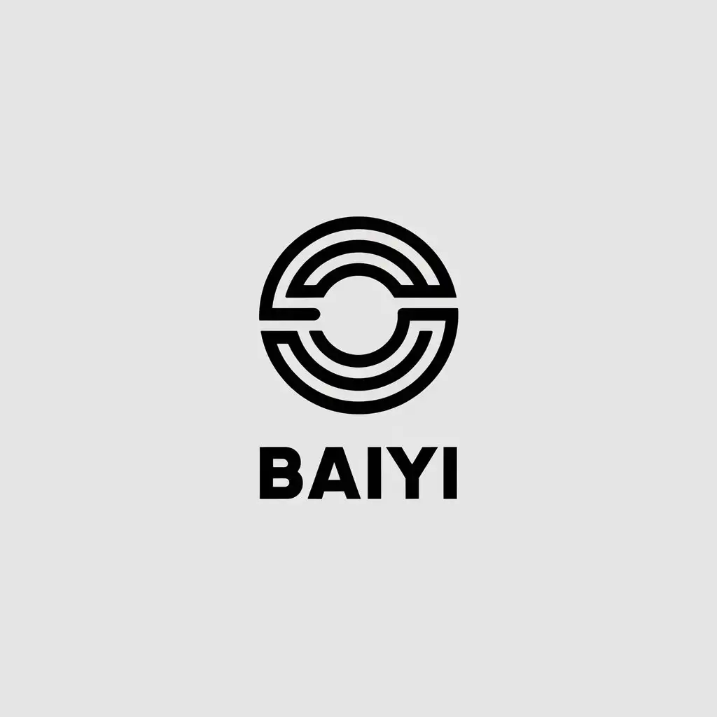 LOGO-Design-For-Baiyi-Minimalistic-Circle-Symbol-for-Finance-Industry