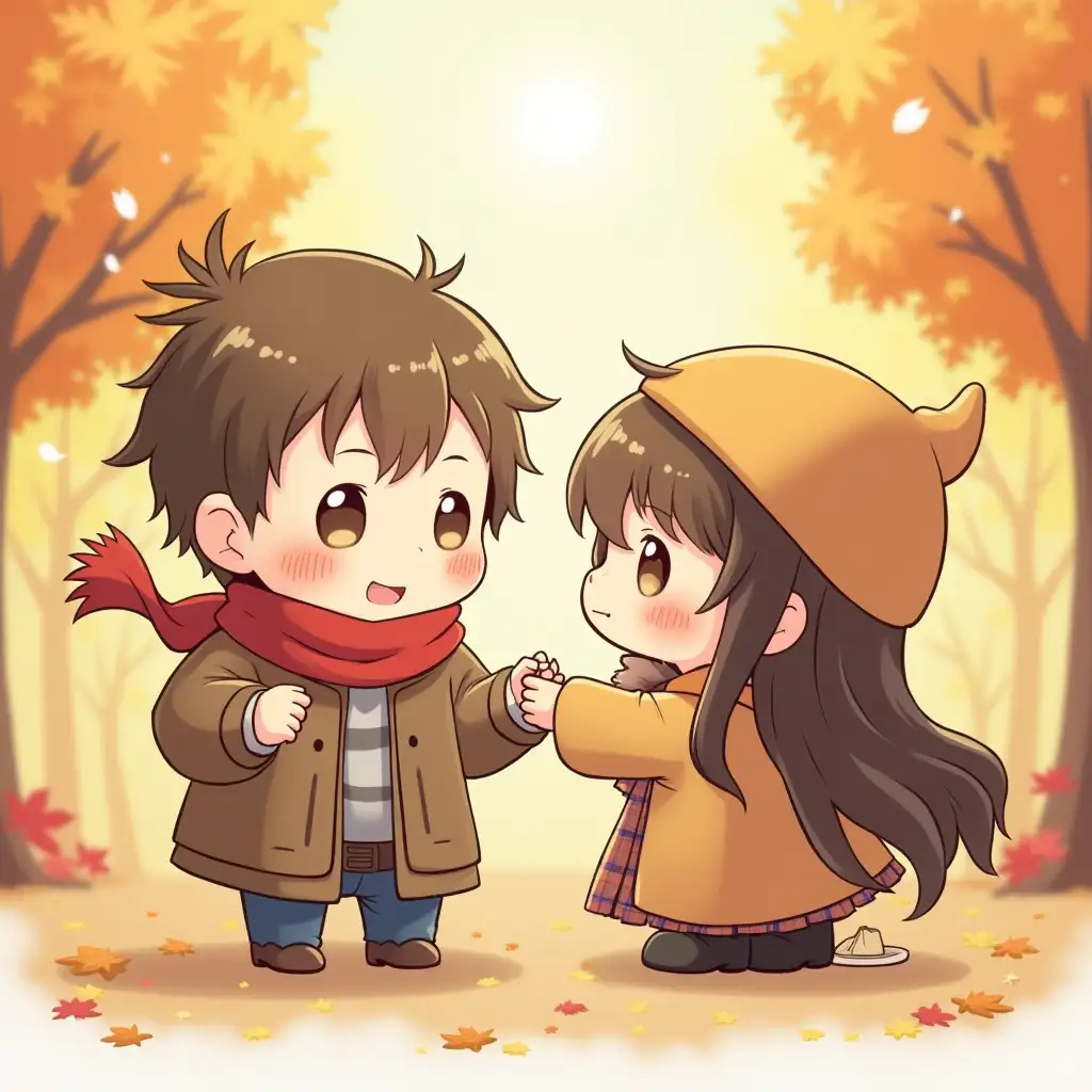 characters that match well with autumn and are cute