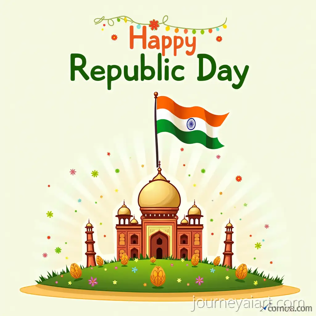 Colorful-CartoonColorful-Republic-Day-Celebration-Indian-Republic-Day-Celebration-with-Flag-Centerpiece