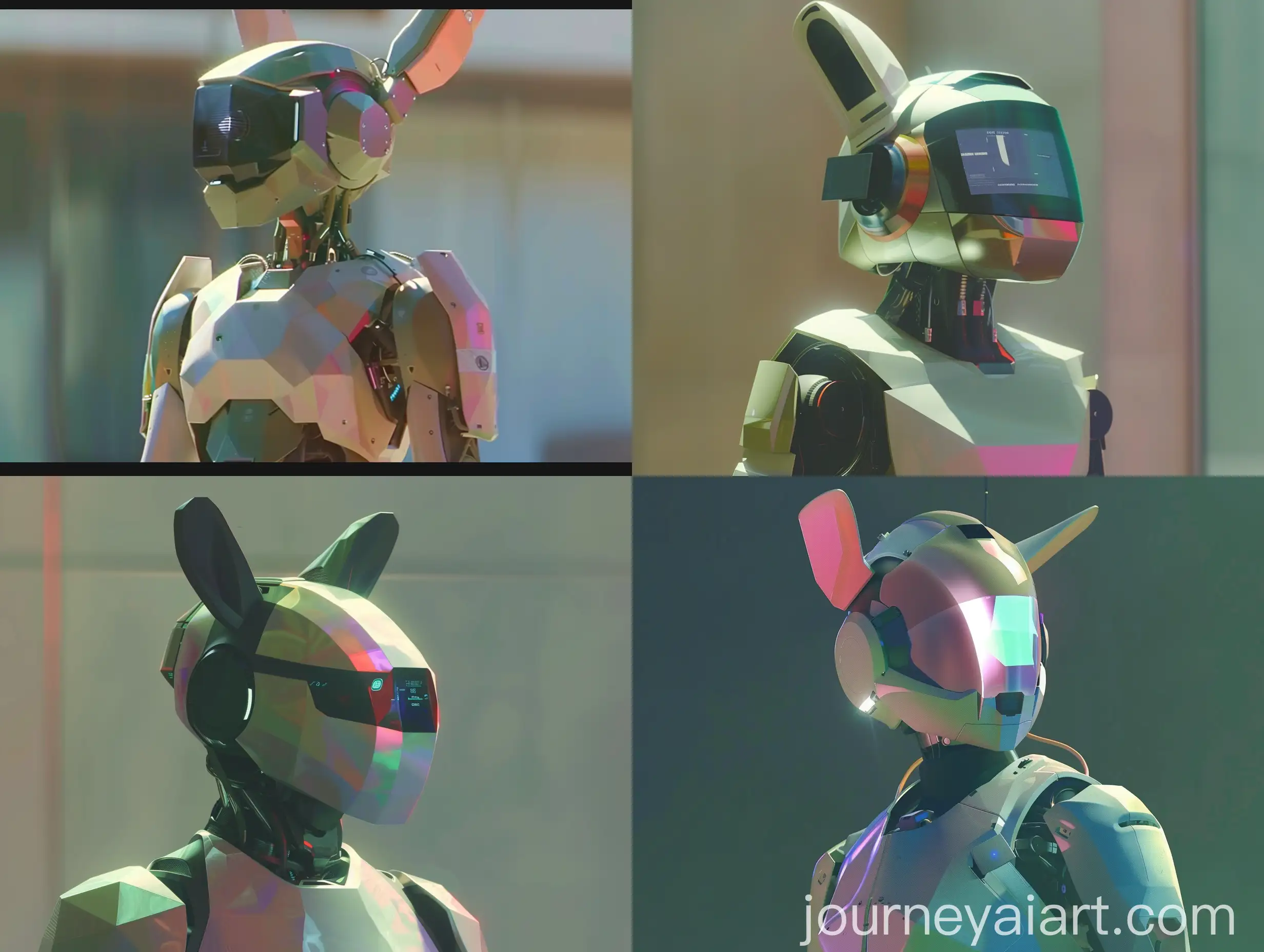 Pantone-Rabbit-Cyborg-Racing-Robot-in-Cyberpunk-Futuristic-Suit