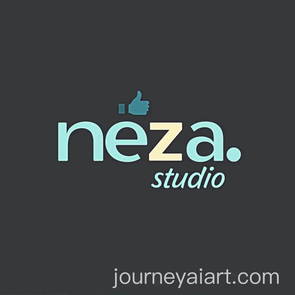 Modern-Studio-Logo-Design-with-Thumbs-Up-Gesture