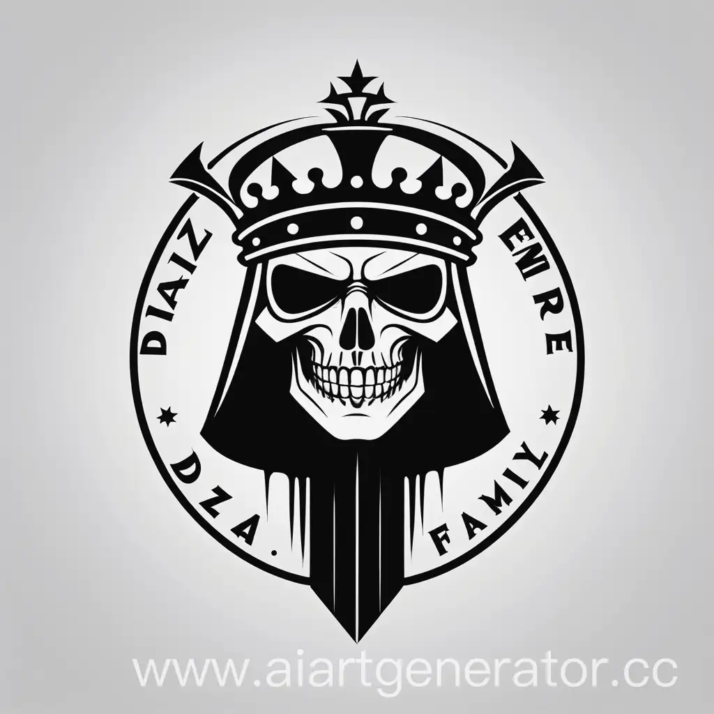 The-Diaz-Empire-Family-Logo-in-Samurai-Style