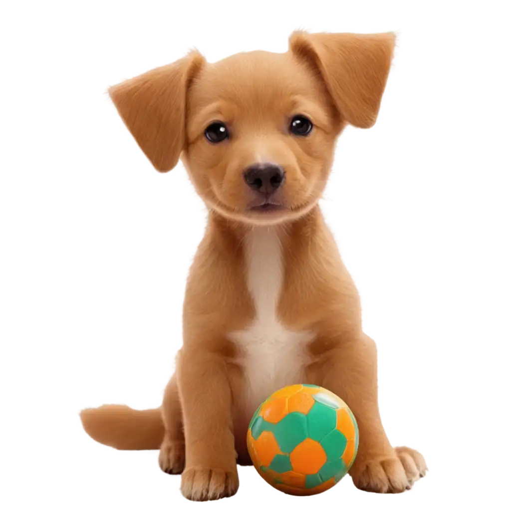 HighQuality-PNG-Image-of-a-Puppy-Playing-with-a-Ball-AIGenerated