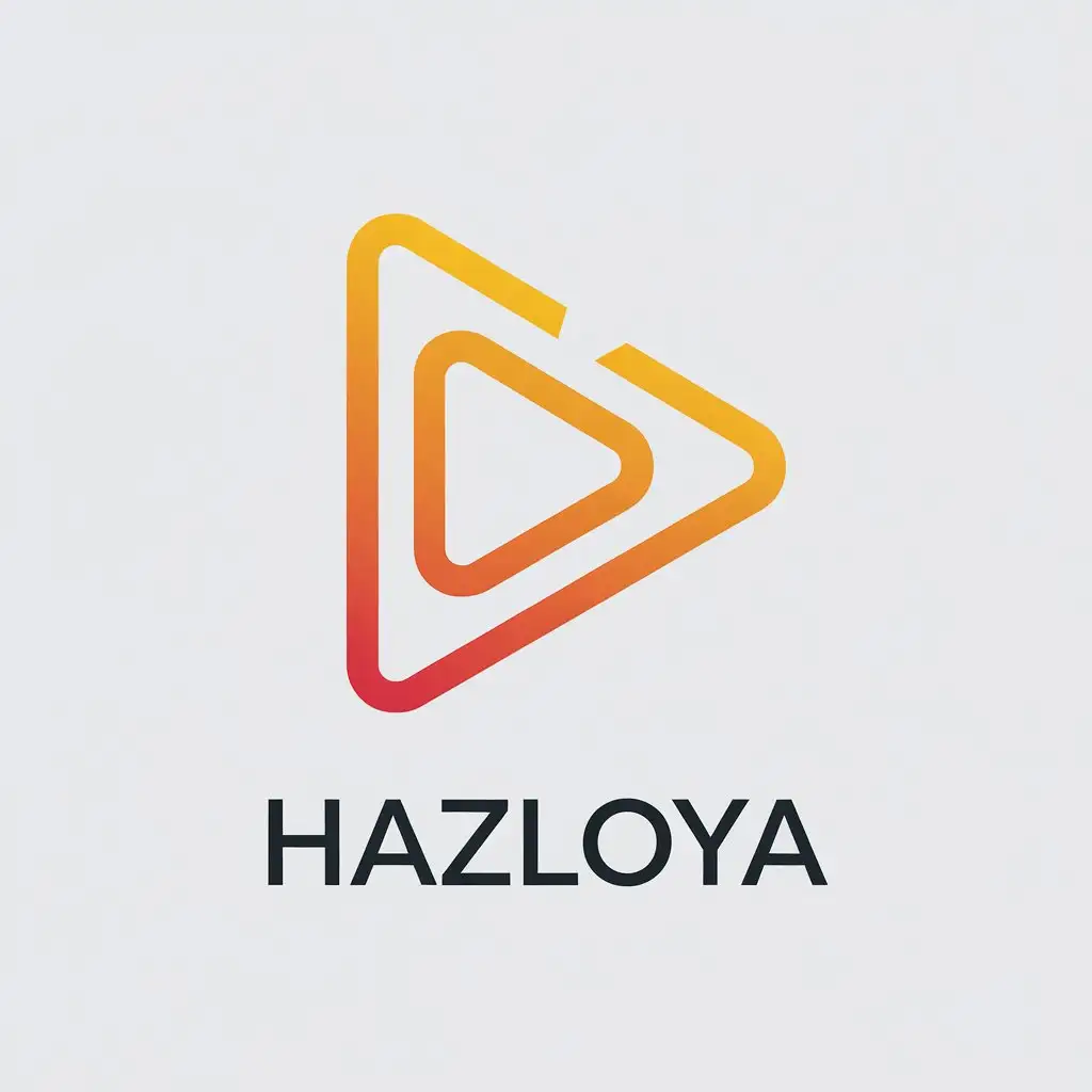 LOGO-Design-For-HazloYa-Minimalistic-Play-Button-Symbol-in-Others-Industry