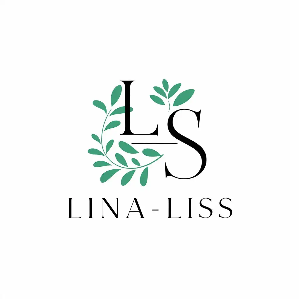 LOGO-Design-for-LinaLiss-Elegant-Beauty-Spa-Brand-with-LiS-Symbol-and-Clear-Background