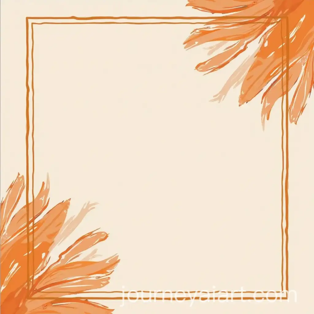 Elegant-Surprise-30th-Birthday-Invitation-with-Nude-and-Orange-Theme