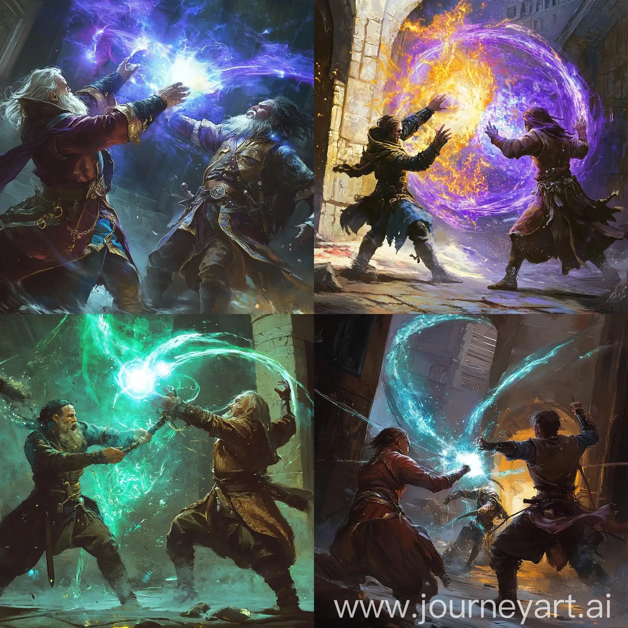 Mechanics-Battling-Sorcerers-in-Fantasy-Duel